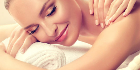 Woman Getting a Massage