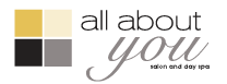 All About You Salon and Day Spa Logo